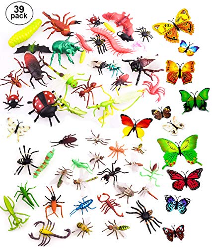 Product Cover OOTSR 39pcs Bug Toy Figures for Kids Boys, 2-6
