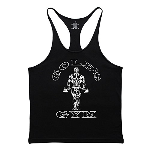 Product Cover Alivegear Men's Stringer Bodybuilding Workout Gym Tank Tops Y Back Cotton