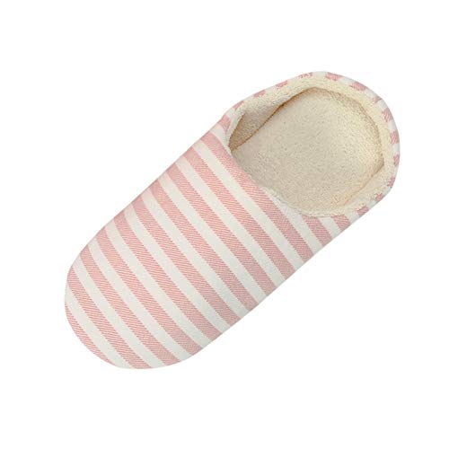 Product Cover Goldweather Women Men Comfy Slip On Memory Foam Slippers Winter Warm Anti-Slip House Shoes