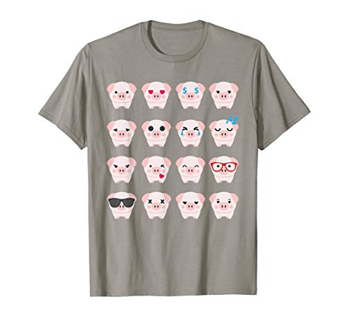 Product Cover Pig Emoji t-shirt pig lover gifts