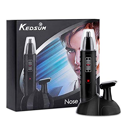 Product Cover Rechargeable Nose Hair Trimmer-KEDSUM Professional Nose and Ear Hair Trimmer Plus Sideburn Trimmer,Wireless Electric Nose Hair Trimmer Kit for Men and Women
