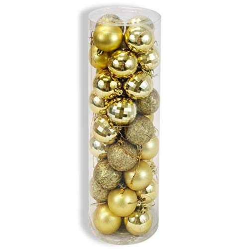 Product Cover Allgala Christmas Tree Ornament Balls, 36 PK 4 Style 2