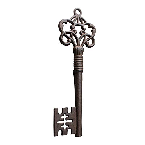 Product Cover Wall Charmers Large Rustic Bronze Cast Iron Skeleton Key Wall Decor - 14