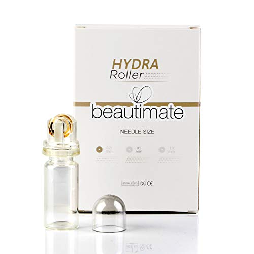 Product Cover Hydra Roller Microneedle Derma Roller and Serum Applicator - Cosmetic Microneedling Tool - 0.25mm