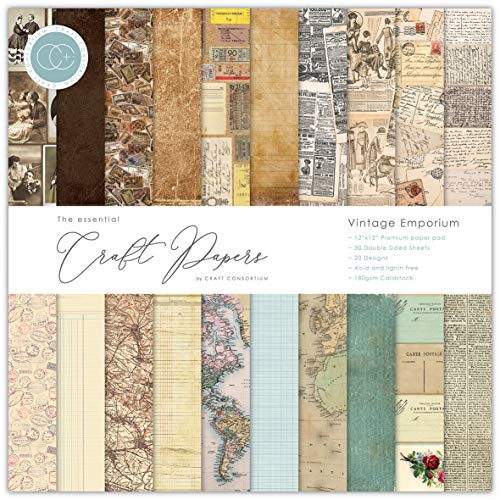 Product Cover Craft Consortium CCPAD004 Double-Sided Paper Pad 12