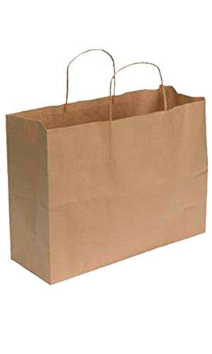 Product Cover SSWBasics Kraft Paper Shopping Bag - Large (16