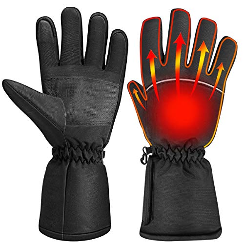 Product Cover CLISPEED Heated Gloves Touchscreen Warm Glove Hand Warmers for Winter Outdoor Camping Hiking Hunting