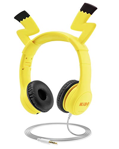 Product Cover Kids Headphones with VoliBolt Ears, Mumba Wired Over-Ear Headphones with Music Sharing Function, 85dB Volume Limited Hearing Protection,Safe Food Grade Material, 3.5mm Jack (HS01) Headset for Children