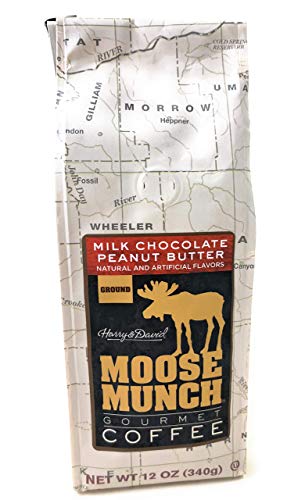 Product Cover Harry & David Moose Munch Milk Chocolate Peanut Butter Ground Gourmet Coffee