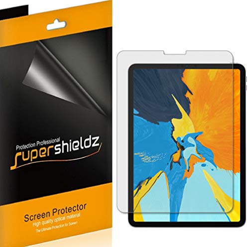 Product Cover Supershieldz (3 Pack) for Apple iPad Pro 11 inch (2018 Release) Screen Protector, Anti Glare and Anti Fingerprint (Matte) Shield