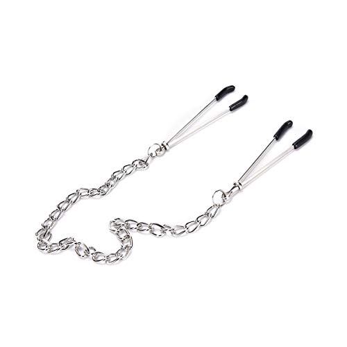 Product Cover Adjustable Non Piercings Women Body Jewelry with Clamps - Silver