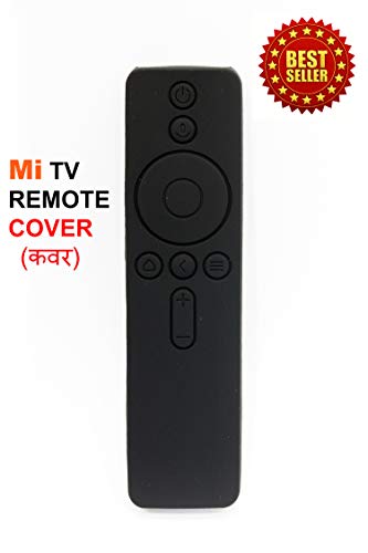 Product Cover Anti Slip Silicone Protective Case/Cover for Xiaomi Mi TV Remote Controller (for MI TV-4A PRO(32, 49 & 55 INCH), Black)
