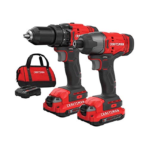 Product Cover CRAFTSMAN V20 Cordless Drill Combo Kit, 2 Tool (CMCK200C2)