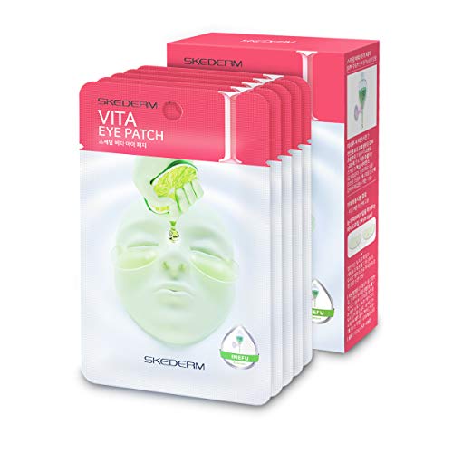 Product Cover SKEDERM Vita Eye Patch Moisturizing Hydrogel Treatment Mask for Wrinkles, Dark Circles and Puffiness, Pack of 5
