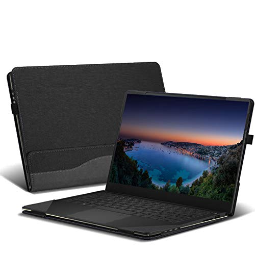 Product Cover Heycase Hp Spectre X360 15.6 inch Case Cover, PU Leather Folio Stand Hard Shell Compatible for Hp Spectre x360 15t Touch /15-CH011NR/ BL000 Series 15