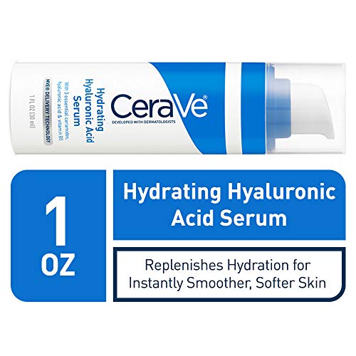Product Cover CeraVe Hyaluronic Acid Face Serum | 1 oz | Hydrating Serum for Face with Vitamin B5 | For Normal to Dry Skin | Paraben & Fragrance Free