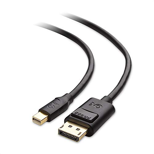 Product Cover Cable Matters Mini DisplayPort to DisplayPort Cable (DisplayPort to Mini DisplayPort 1.4 Cable) with 8K 60Hz Video Resolution and HDR in Black 6 Feet - Thunderbolt and Thunderbolt 2 Port Compatible