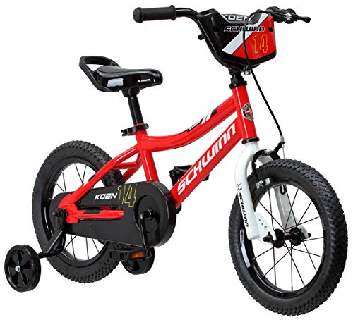 Product Cover Schwinn Koen Boys Bike for Toddlers and Kids, 14-Inch Wheels, Red