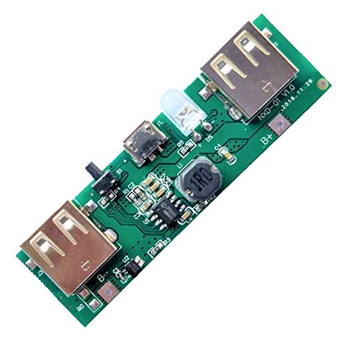 Product Cover eHUB 5V 1A 2A Power Bank Charging Module Circuit Board Step Up Boost Power Supply Module 2A Dual USB