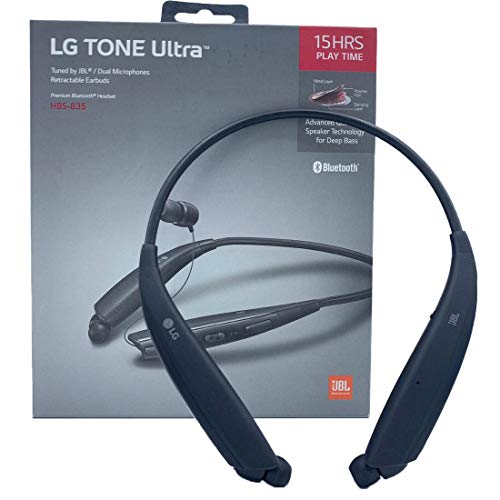 Product Cover LG Tone Ultra Bluetooth Wireless Stereo Headset, Hbs-835 Blue
