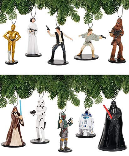 Product Cover Disney Star Wars A-New-Hope Deluxe Holiday Ornament Decoration Set of 10