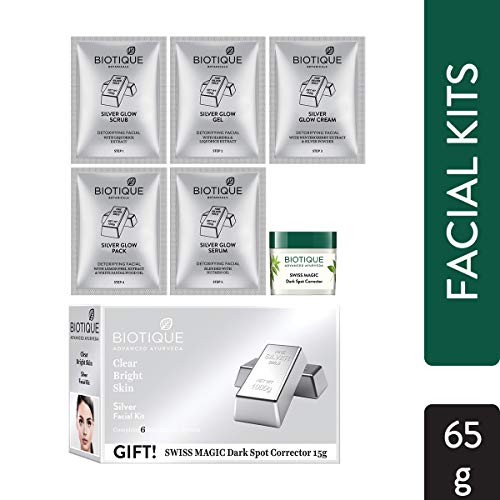Product Cover Biotique Bio Silver Facial Kit, 65 g