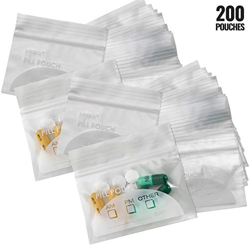 Product Cover Pill Pouch Bags - (Pack of 200) 3