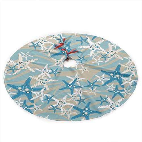 Product Cover SWEET-YZ Christmas Tree Skirt Starfish 35.5