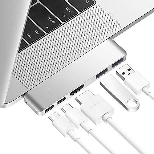 Product Cover Purgo USB C Hub Adapter Dongle for 2019 MacBook Air, 2019-2016 MacBook Pro 16