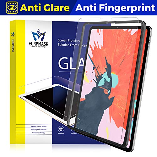 Product Cover [ Face ID Compatible ] Tempered Glass Screen Protector Compatible with New iPad Pro 12.9