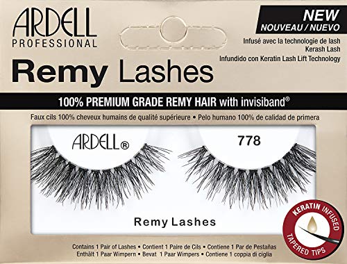 Product Cover Ardell Remy Black Lashes, 778, (1 Pack)