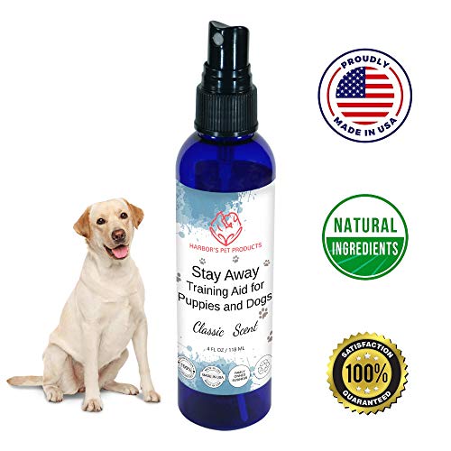Product Cover Harbor's Training Aid for Puppies and Dogs - 4 oz | Puppy Training Spray | Dog Training Spray | Dog Repellent for Furniture | Dog Repellent for Plant | 100% Satisfied or Return for Full Refund