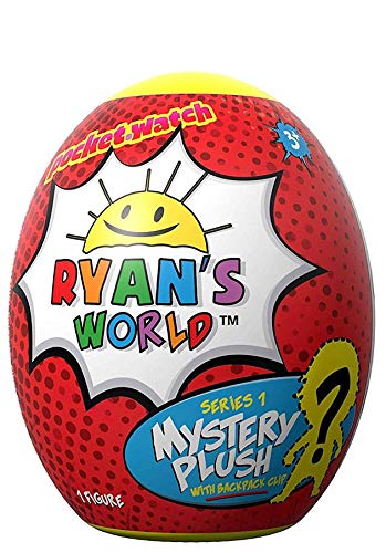 Product Cover Ryan's World Surprise Egg Plush Clip - Includes One Random Plushie
