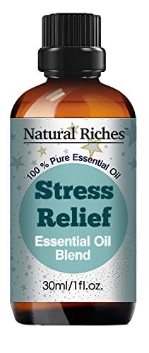 Product Cover Natural Riches Stress Away Essential Oil Blend for Anxiety Relief 30ml - Stress Relief and Anxiety relief with our Anxiety Essential Oil for Relaxation, Aromatherapy, for Calming Soothing Environment