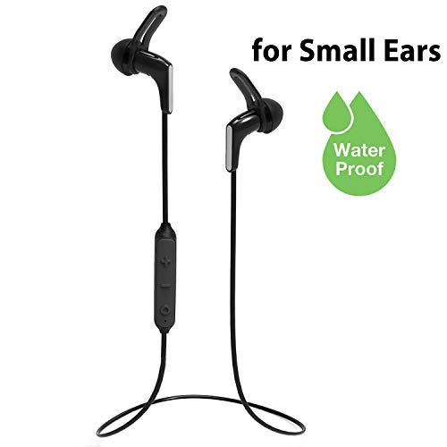 Product Cover Avantree Mini Bluetooth 5.0 Earbuds for Small Ears Canals, SUPER LIGHT, IPX7 Waterproof Sport Wireless Earphones with Volume Control & Mic, Up to 13H Playtime for Workout Gym Cycling Hiking - HS134