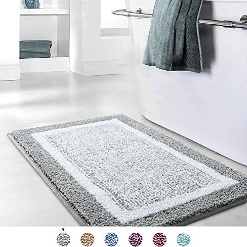 Product Cover Bathroom Rug Mat, Ultra Soft and Water Absorbent Bath Rug, Bath Carpet, Machine Wash/Dry, for Tub, Shower, and Bath Room