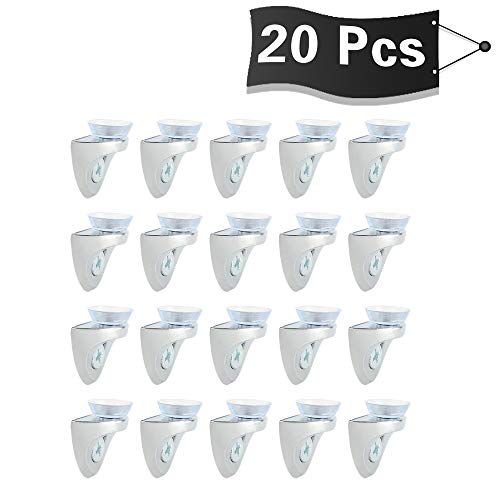 Product Cover Alise 20 Pcs Glass Shelf Bracket Pegs Mounting Brace Fixing Supports with Chuck Wall Mount,BL3100-20P Chrome Finish