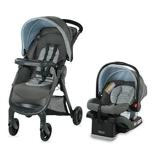 Product Cover Graco FastAction SE Travel System | Includes FastAction SE Stroller and SnugRide 30 LX Infant Car Seat, Carbie