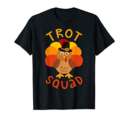 Product Cover Trot Squad T-Shirt Turkey Pilgrim Costume Shirt T-Shirt