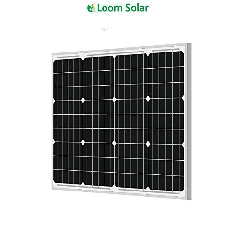 Product Cover Loom solar Panel 50 watt - 12 Volt Mono crystalline
