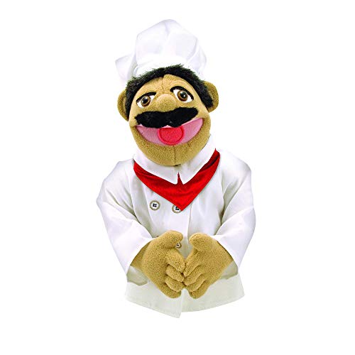 Product Cover Melissa & Doug Chef Puppet with Detachable Wooden Rod for Animated Gestures