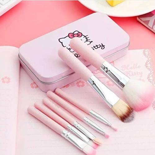 Product Cover Hello Kitty Mini 7 Piece Brush Set for Women (Pink)