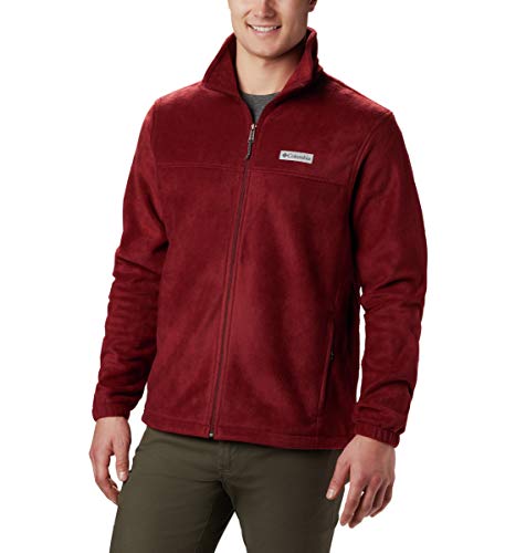 Product Cover Columbia Men's Steens Mountain Full Zip 2.0, Soft Fleece with Classic Fit, red Jasper, Large