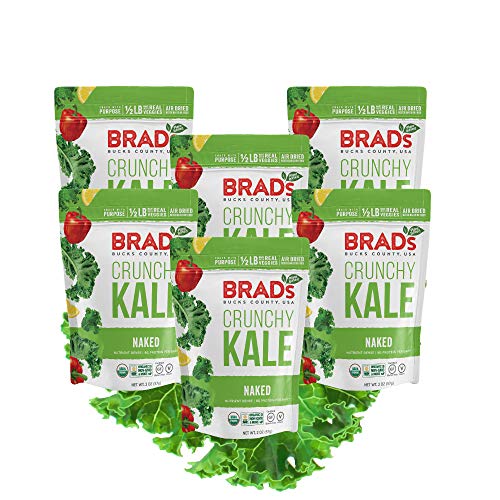 Product Cover Brad's Plant Based Organic Crunchy Kale, Naked, 6 Count