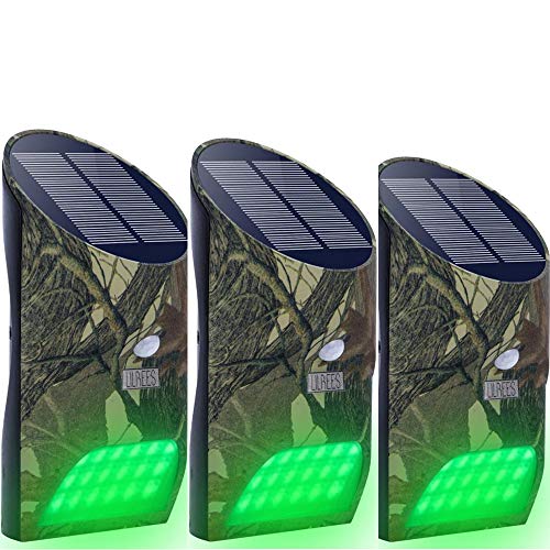 Product Cover Lilbees Hog Feeder Light Motion Activated Green Light for Predator Coyote Pig Varmint Deer Hog Night Hunting(FL-3)(Pack of 3)