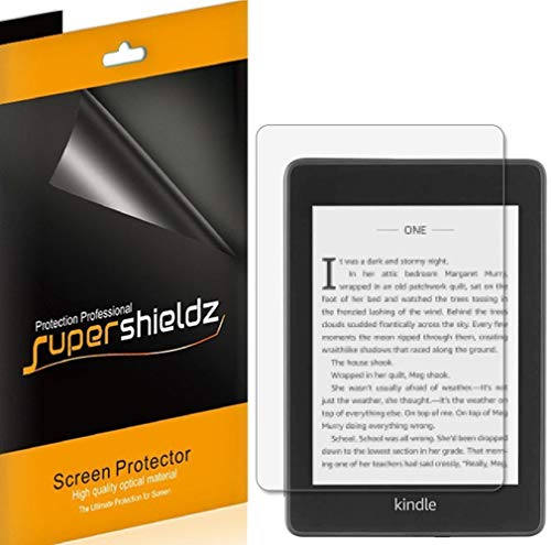 Product Cover (3 Pack) Supershieldz for Kindle Paperwhite (10th Generation 2018 Release) Screen Protector, Anti Glare and Anti Fingerprint (Matte) Shield