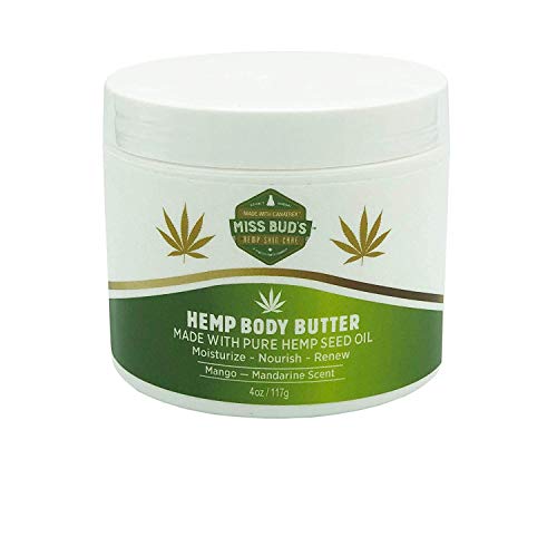 Product Cover Miss Bud's Hemp Body Butter Moisturize & Nourish Skin Made from Pure Hemp Seed Oil