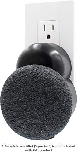 Product Cover Plug-in Mount - Accessory for Google Home Mini (Black)