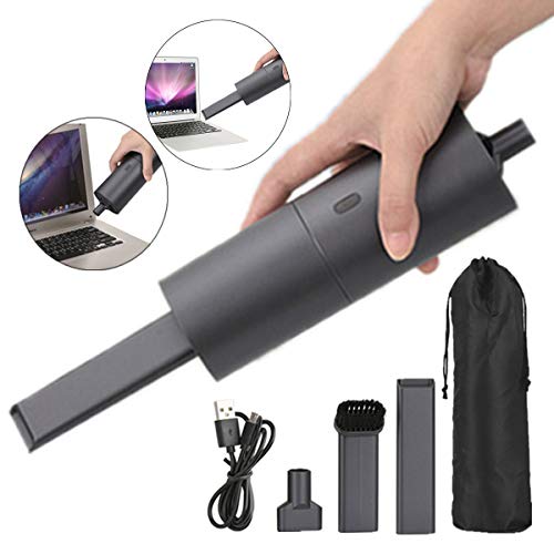 Product Cover Handheld Vacuum Cordless Vacuum Cleaner - Upgraded Version - Vacuum Cleaner, Blower Cleaner Dual-Purpose, Rechargeable Portable Handheld Mini Vacuum, Easy to Clean Keyboard, Computer, Office Desk