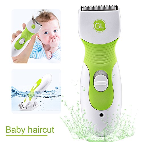 Product Cover Gland Baby Hair Clipper L-9A, Professional Haircuts with Ceramic Blade & Extra Combs, Ultra Quiet & Waterproof Grooming kit, Chargeable Hair Trimmer for Baby Infant Kids Children Boys Girls ...